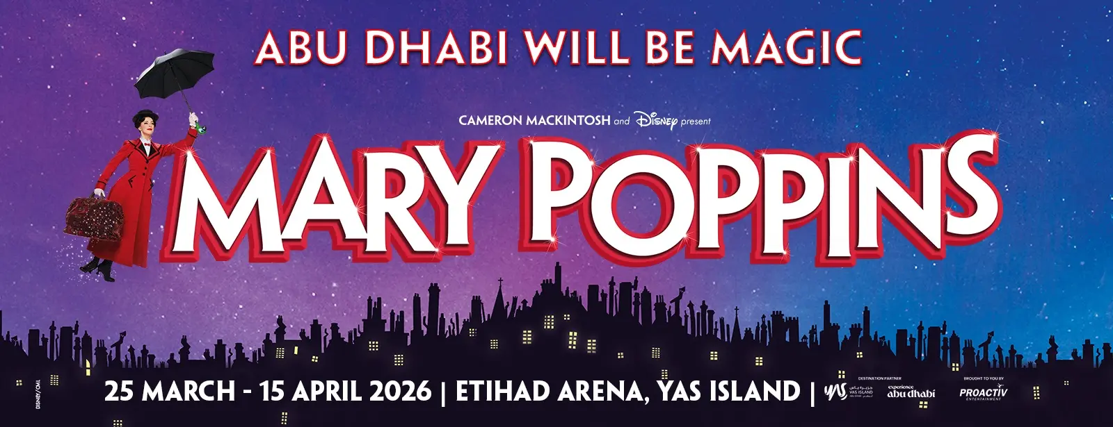 Mary Poppins The Musical in Abu Dhabi