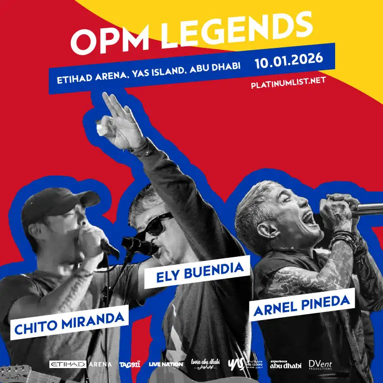 Легенды OPM: Эли Буэндиа, Чито Миранда, Арнел Пинеда в Абу-Даби