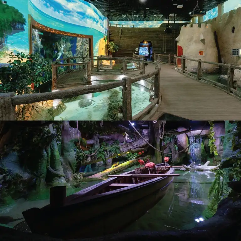 Ulusal Akvaryum + Louvre Abu Dabi - Kombin