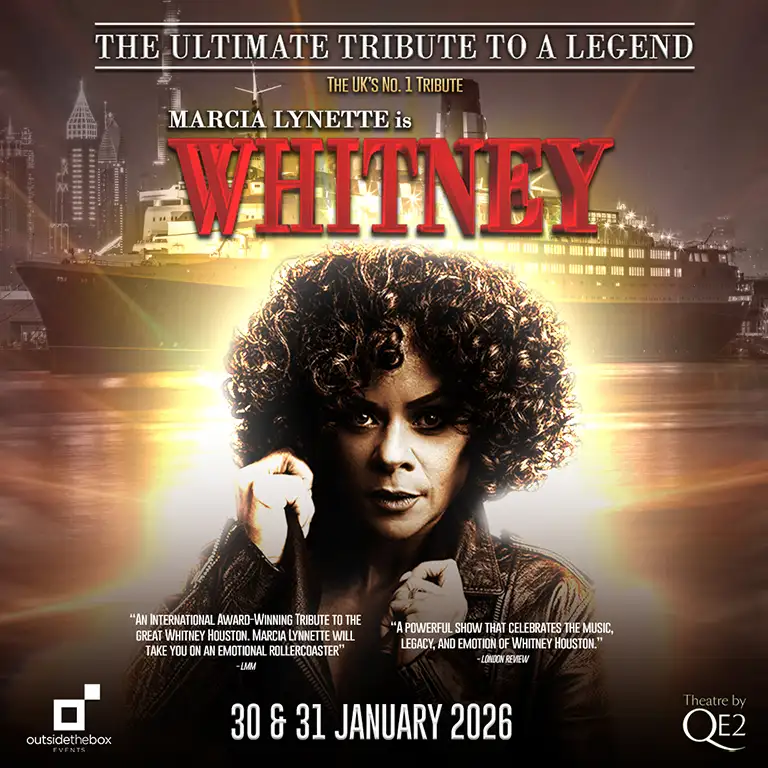 تحية لويتني هيوستن في مسرح كيو إي 2