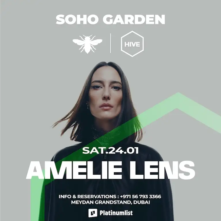 Amelie Lens at HIVE, Soho Garden Meydan - Dubai