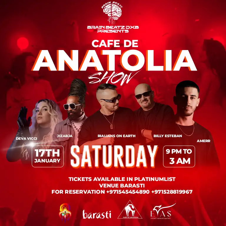 باراسٹی میں کیفے ڈی اناٹولیا شو