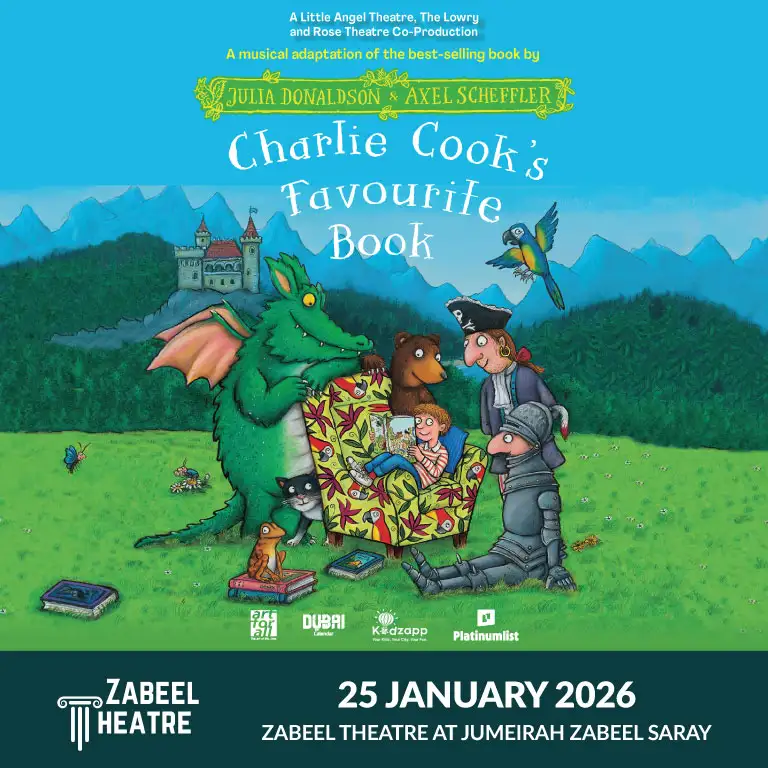 Charlie Cook'un Favori Kitabı, Zabeel Tiyatrosu, Dubai