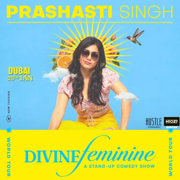 डिवाइन फेमिनिन - एक स्टैंड-अप कॉमेडी शो जिसमें प्रशस्ति सिंह हैं