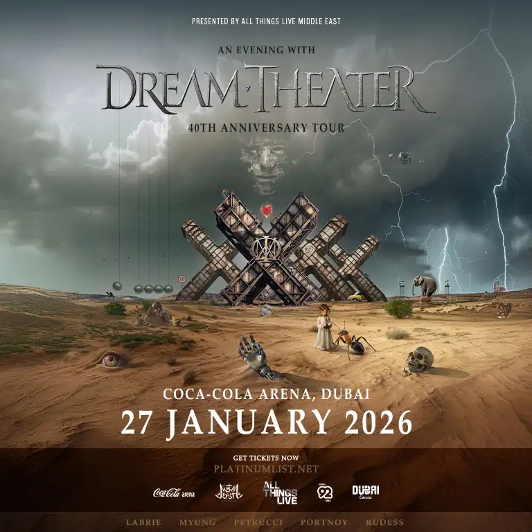 Dream Theater - 40th Anniversary Tour 2026 Live in Dubai
