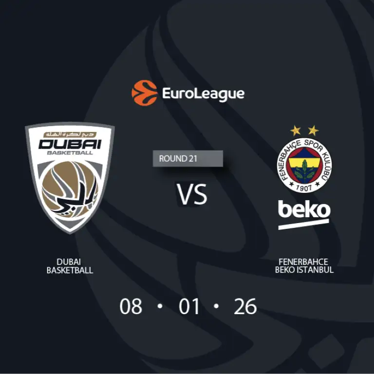 Dubai Basketball vs Fenerbahce Beko Istanbul