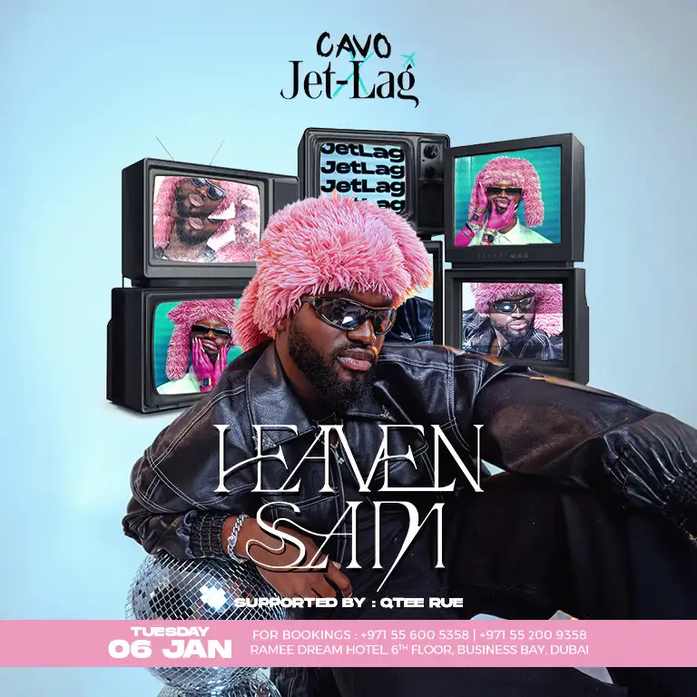 Jet-Lag представляет Heaven Sam в Cavo в Дубае