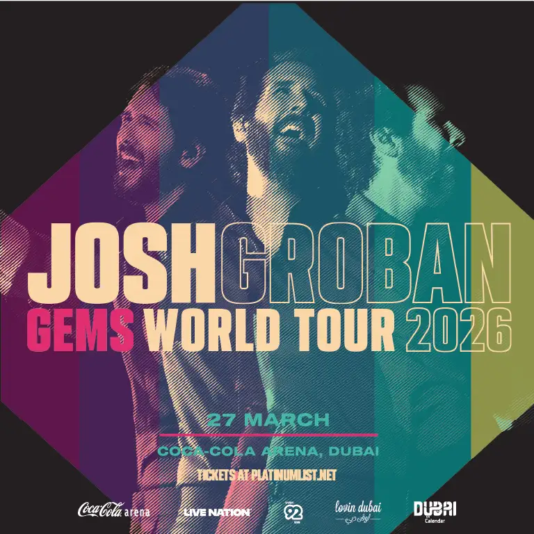 Josh Groban - Gems Dünya Turu Dubai'de
