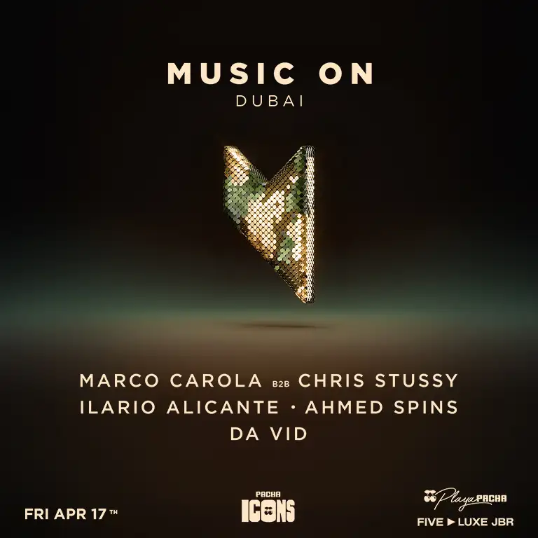 Marco Carola Sunar Music On | Pacha Icons