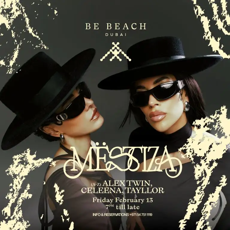 MËSTIZA SACRO को Be Beach दुबई लाती है