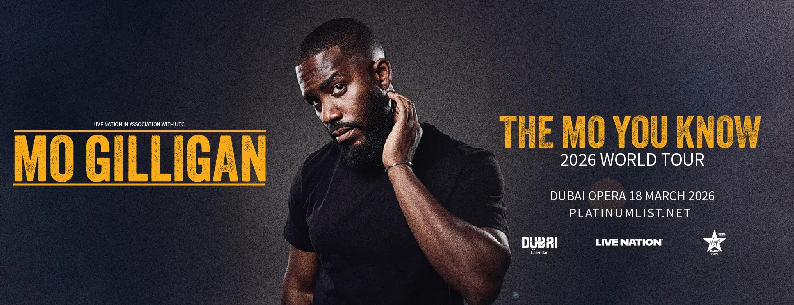 Mo Gilligan at Dubai Opera