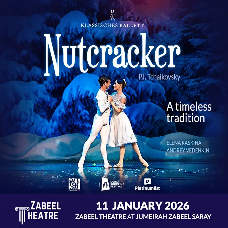 Nutcracker by Russian State Ballet Mari El at Zabeel Theatre in Dubai