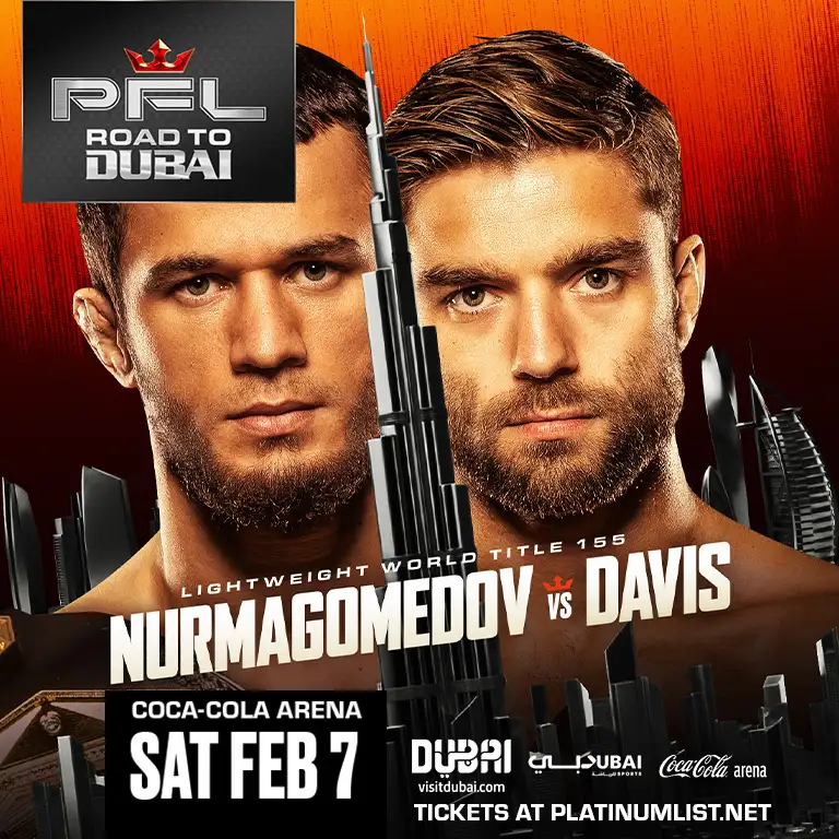 PFL Dubai'ya Giden Yol - Nurmagomedov vs Davis Dubai'de