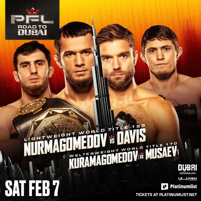 PFL Dubai'ya Giden Yol - Nurmagomedov vs Davis Dubai'de