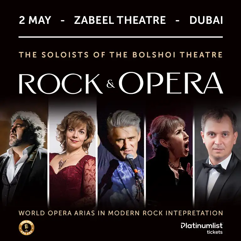 ROCK & OPERA / РОК И ОПЕРА at Zabeel Theatre in Dubai