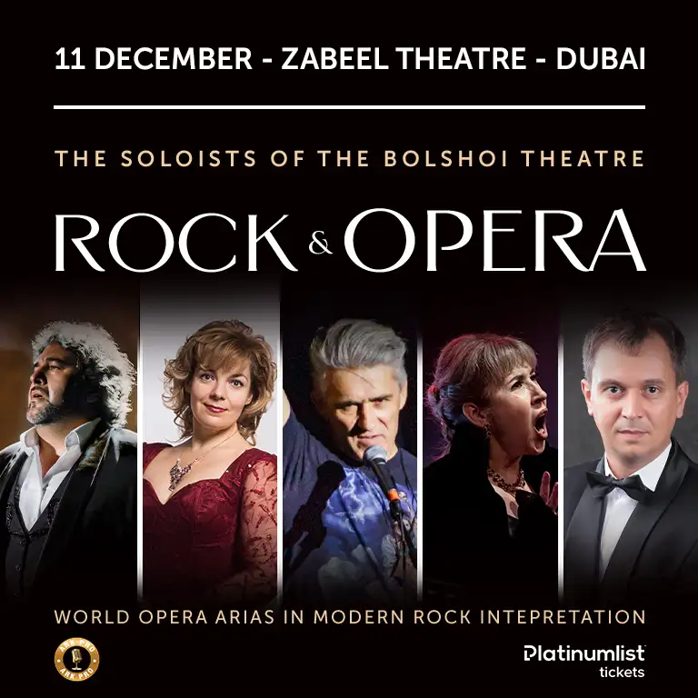ROCK & OPERA / РОК И ОПЕРА at Zabeel Theatre in Dubai
