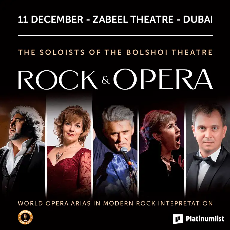 ROCK & OPERA / РОК И ОПЕРА at Zabeel Theatre in Dubai