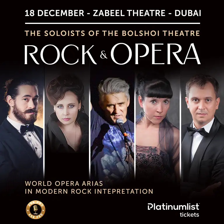 ROCK & OPERA / РОК И ОПЕРА at Zabeel Theatre in Dubai