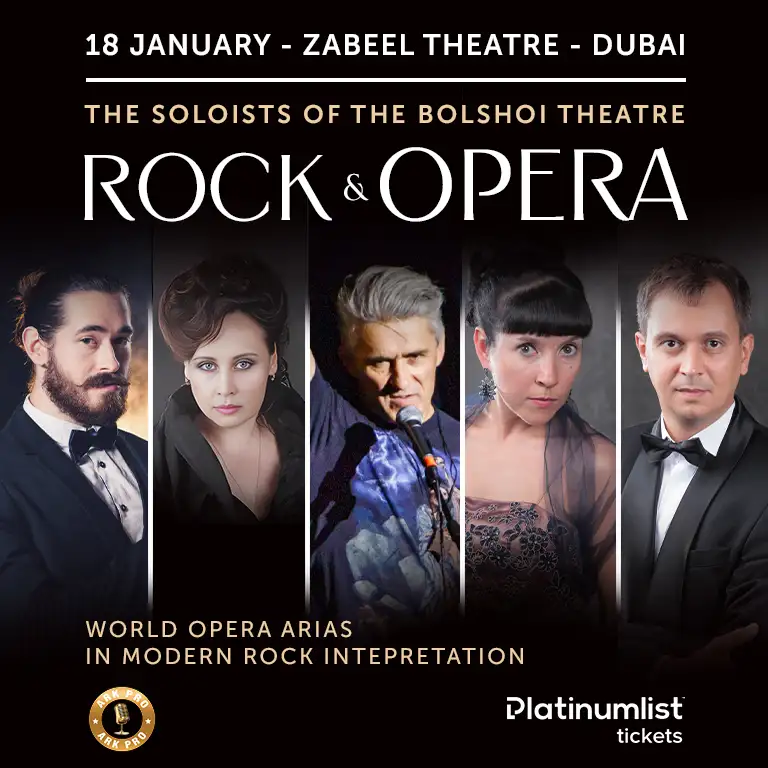 ROCK & OPERA / РОК И ОПЕРА at Zabeel Theatre in Dubai