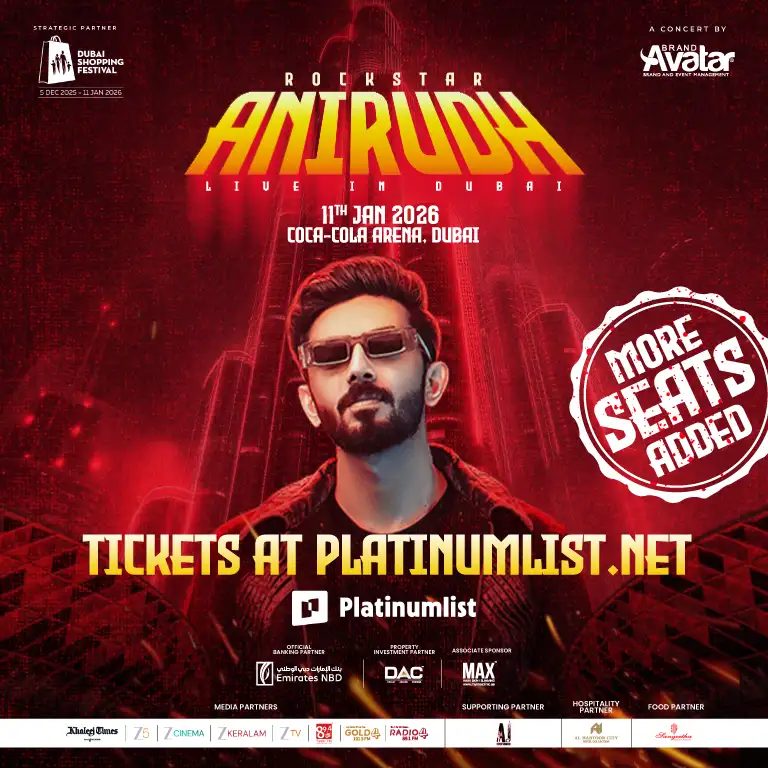 Anirudh Live in Dubai
