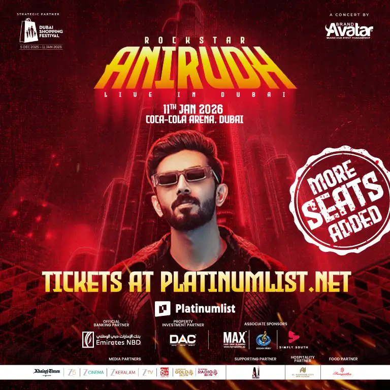 Anirudh Live in Dubai