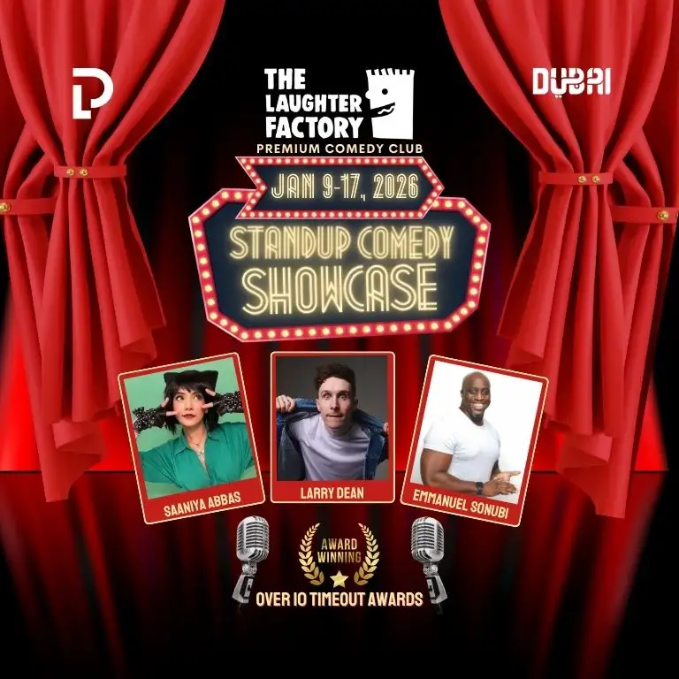 Kahkaha Fabrikası Ocak 2026'da Dubai, Abu Dhabi ve RAK'ta