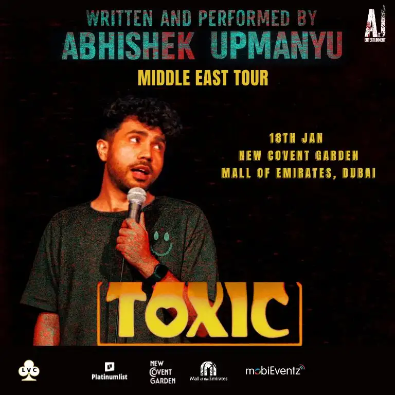 Toxic – Abhishek Upmanyu Live in Dubai