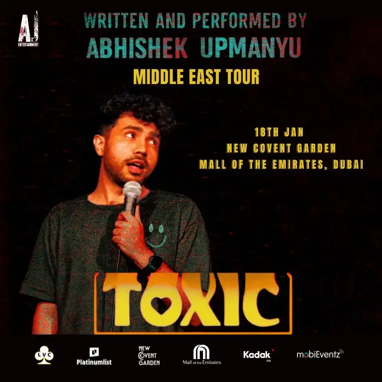 Toxic – Abhishek Upmanyu Live in Dubai