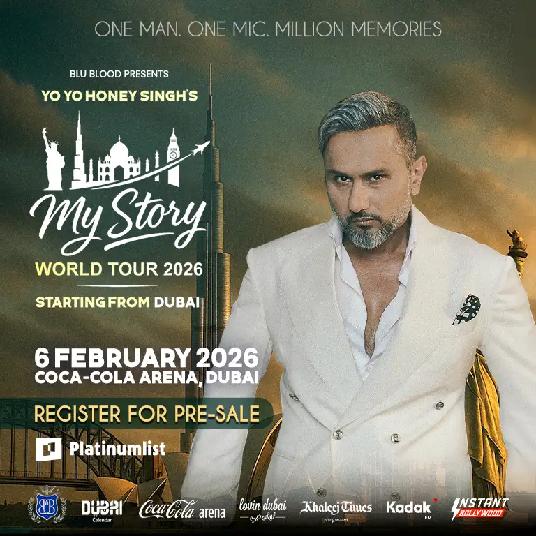 Yo Yo Honey Singh - Hikayem Dünya Turu Canlı Dubai'de