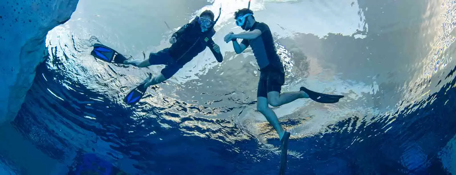 Deep Dive Dubai Surface Snorkeling Experience