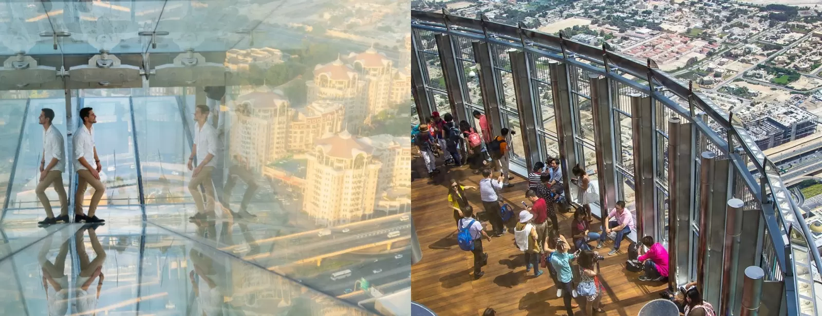 At the Top Burj Khalifa (level 124 & 125) + Sky Views Dubai