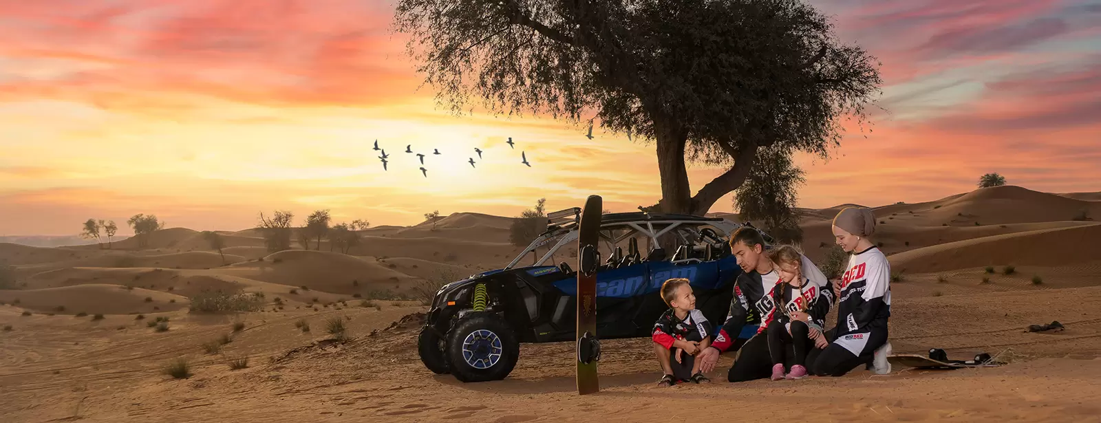 Big Red Adventure Tours: Dune Buggy in Dubai