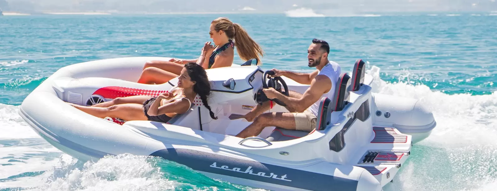 Self-Drive Seakart Boat Tours - Drive It Yourself