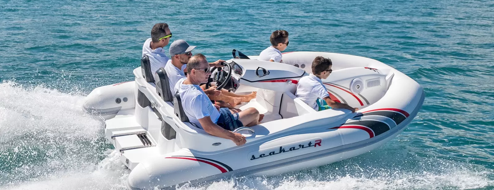 Self-Drive Seakart Boat Tours - Drive It Yourself