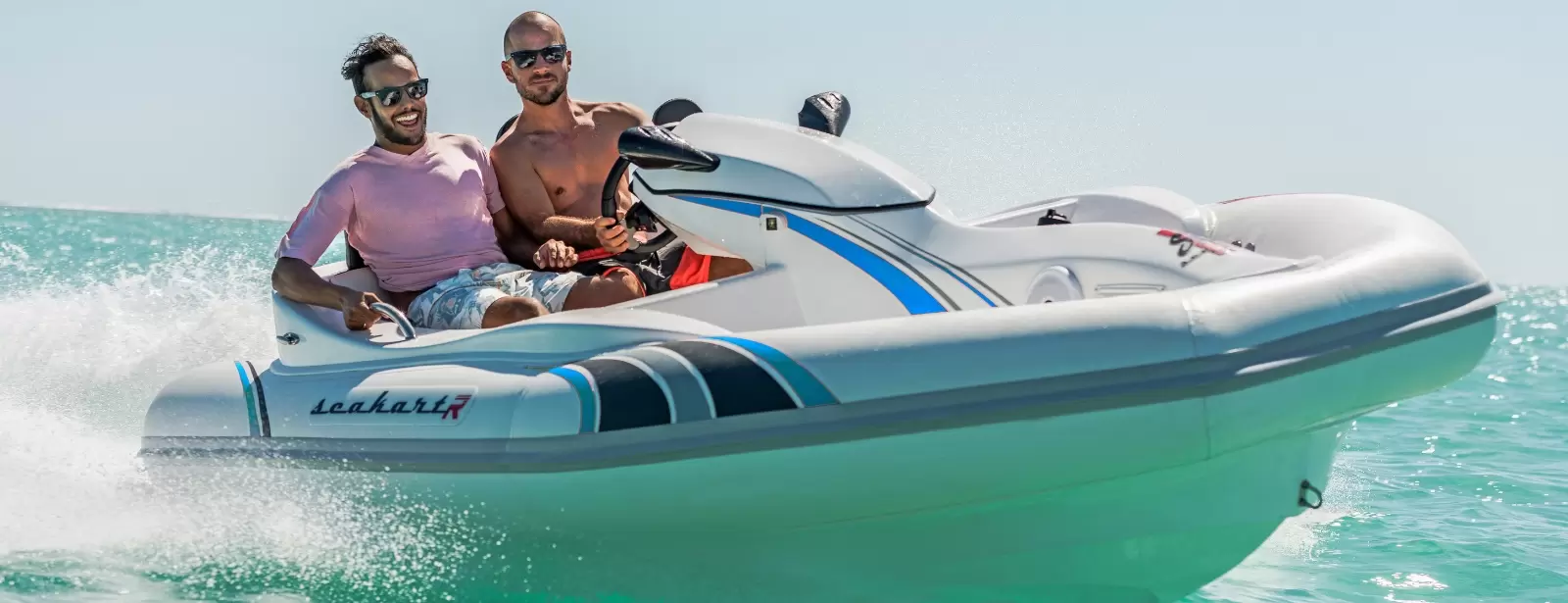 Self-Drive Seakart Boat Tours - Drive It Yourself