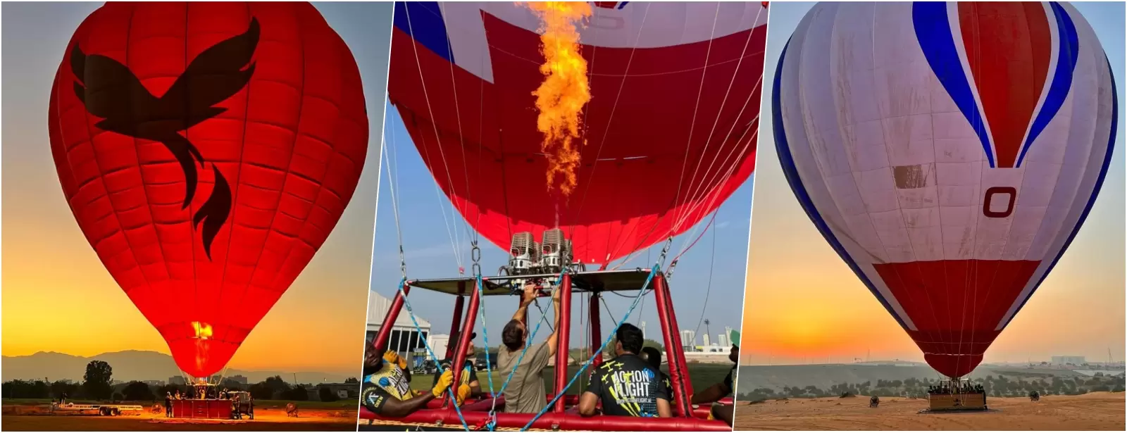 Rising Sun Hot Air Balloon Ride in Ras Al Khaimah