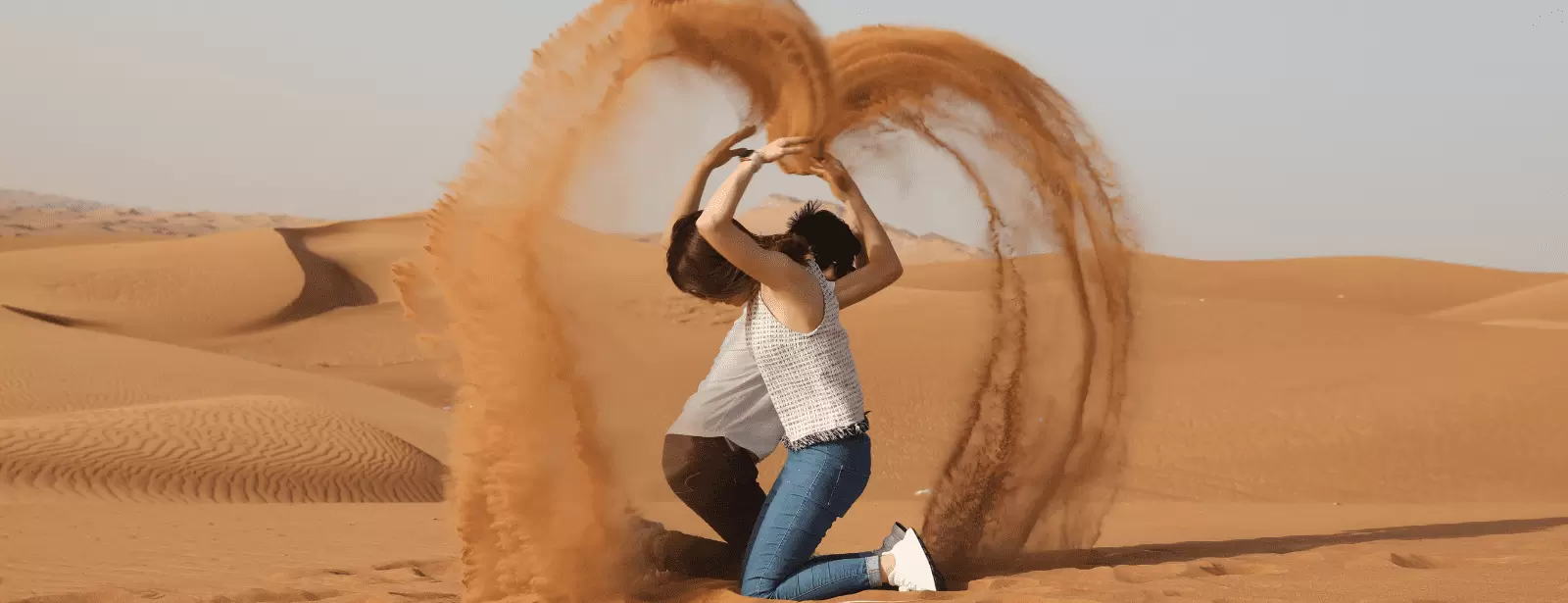 Dubai Desert Safari, Sandboarding & Camel Ride with BBQ Dinner