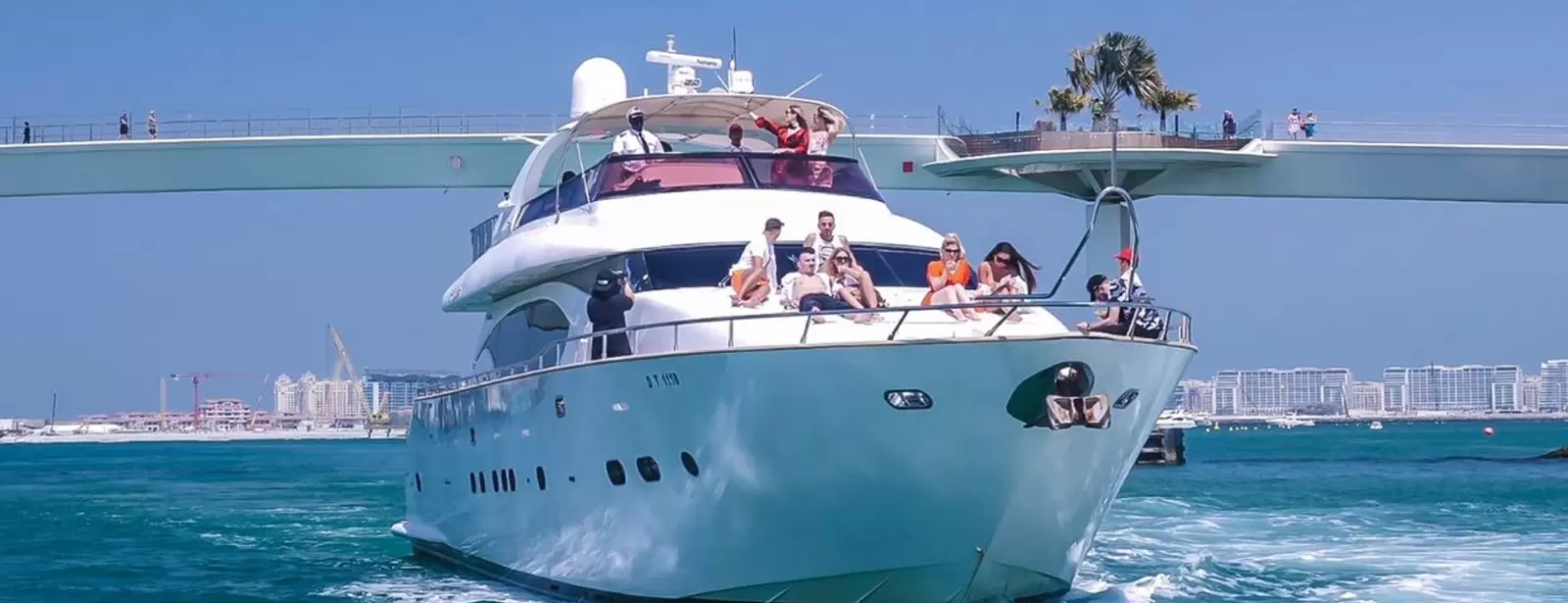 Dubai Marina Two-hour Yacht Tour with Dining