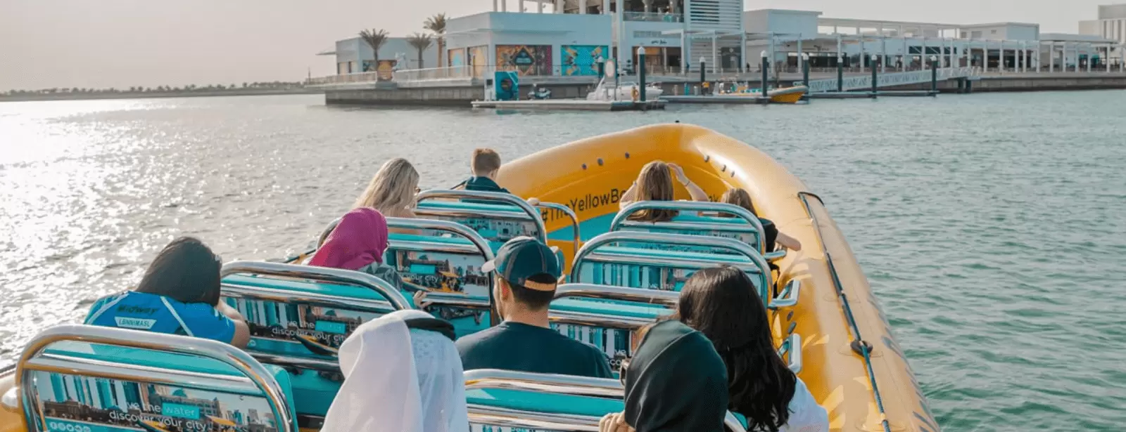 75-minute Yas Island Abu Dhabi Sightseeing Boat Tour