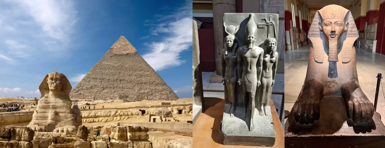 A day tour to Giza Pyramids, Grand Sphinx & The Egyptian Museum