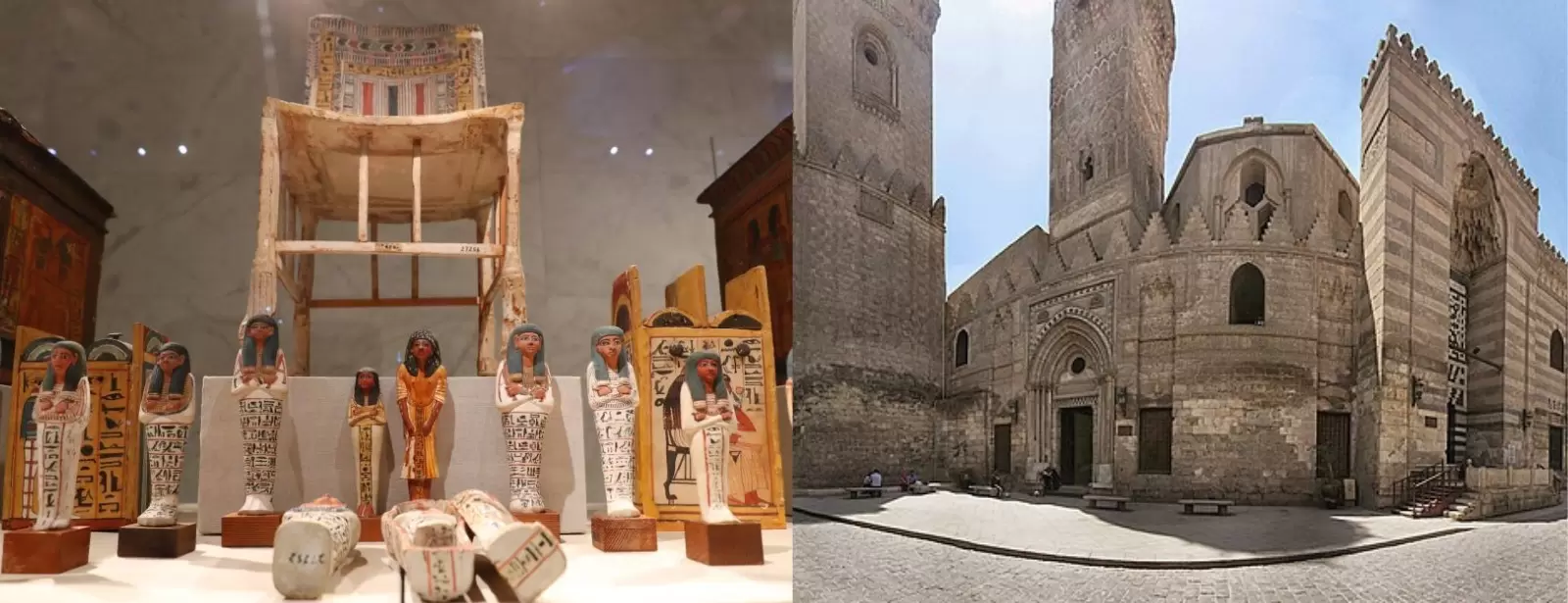 A visit to The Egyptian Mummies Museum, Old Coptic & Islamic Cairo