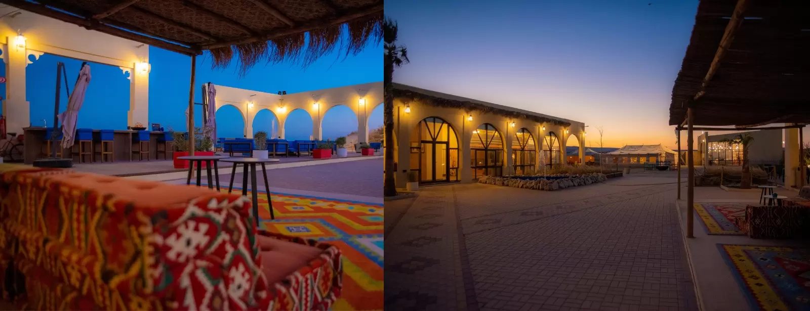 Monster Bus Tour in the Desert with Day Pass at Al Majles Resort