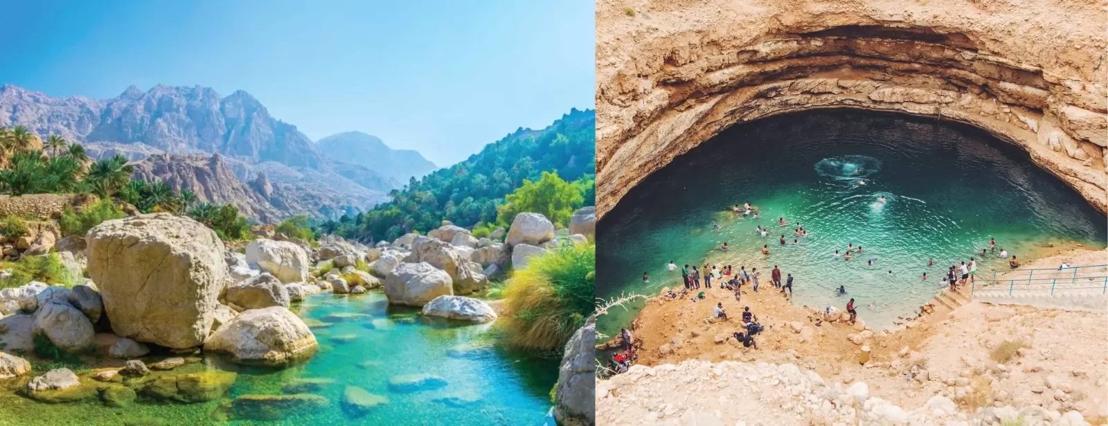 South & Wadi Shab With Lunch