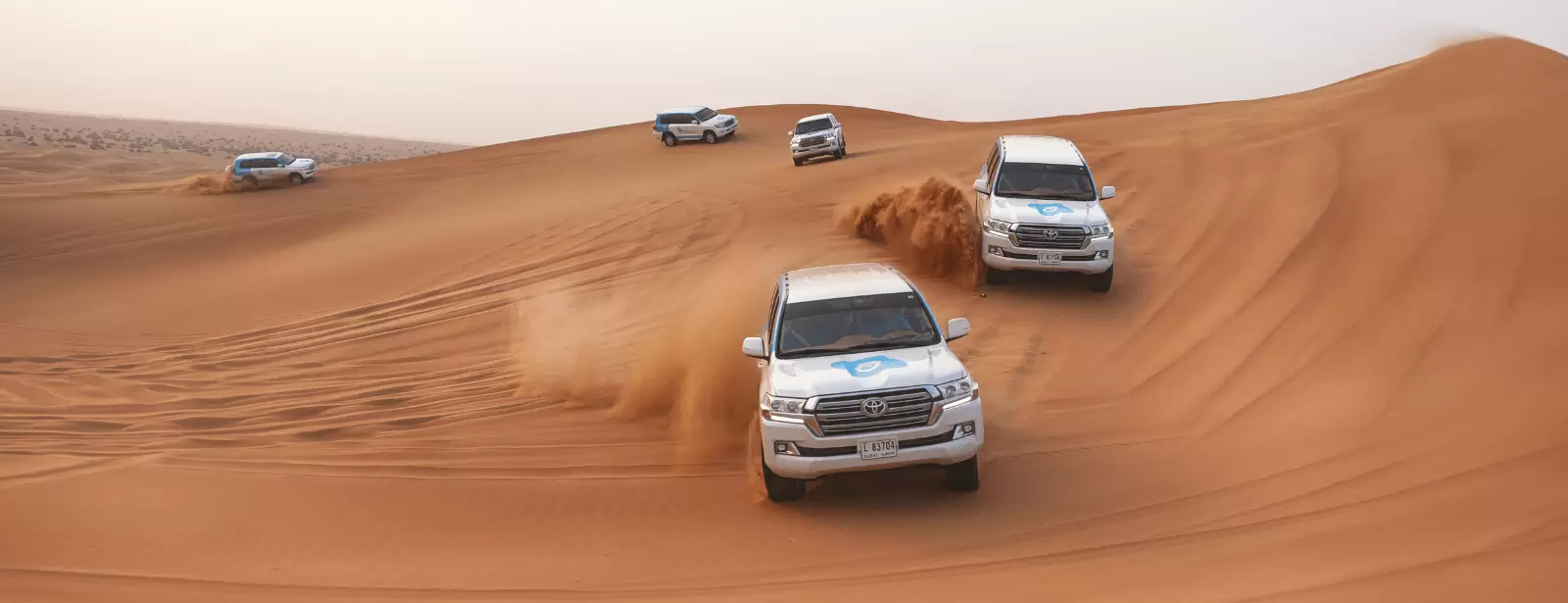 Dubai Desert Safari, Sandboarding & Camel Ride with BBQ Dinner