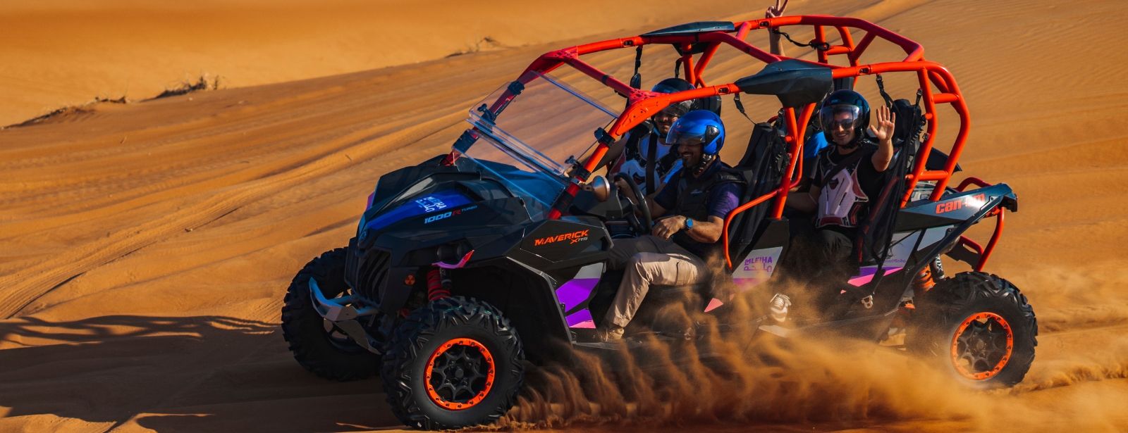 Mleiha Landscapes Tour in Dune Buggy