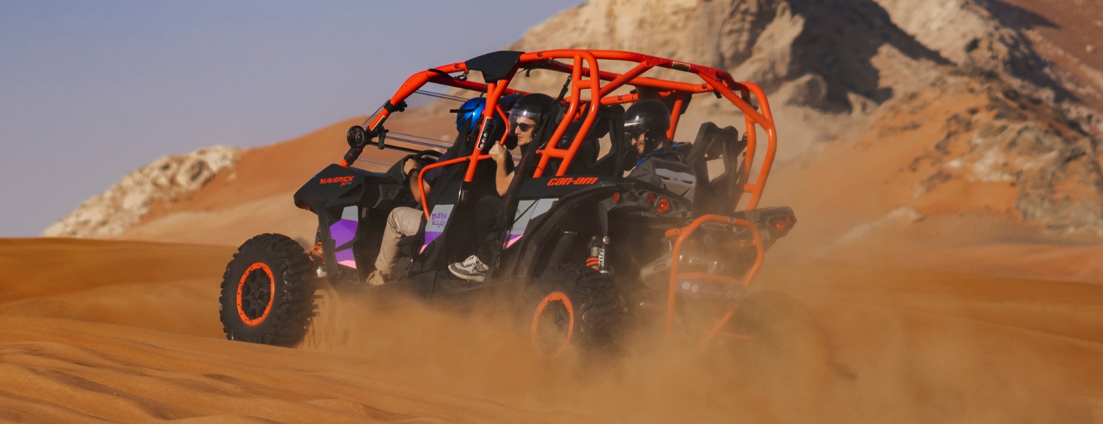 Mleiha Landscapes Tour in Dune Buggy