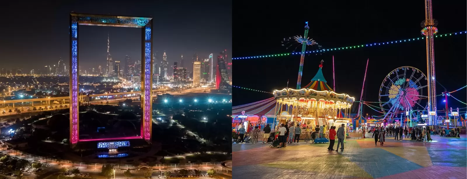 Combo: Global Village + Dubai Frame
