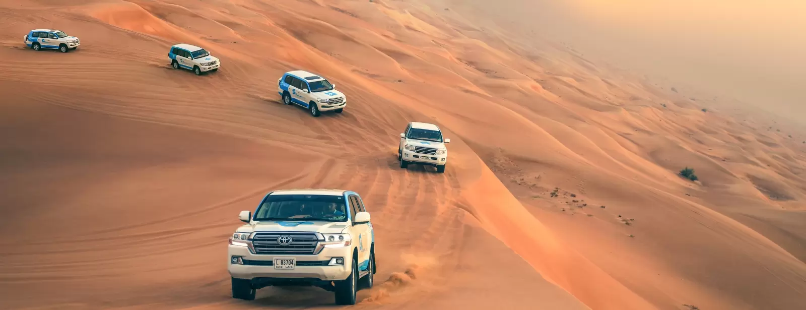Overnight Red Dune Desert Safari with Dune Bashing, BBQ Dinner & Breakfast