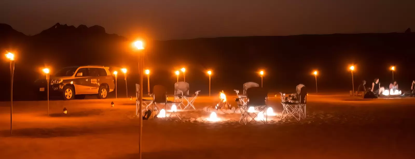 Mleiha Overnight Camping -  Panoramic Lounge