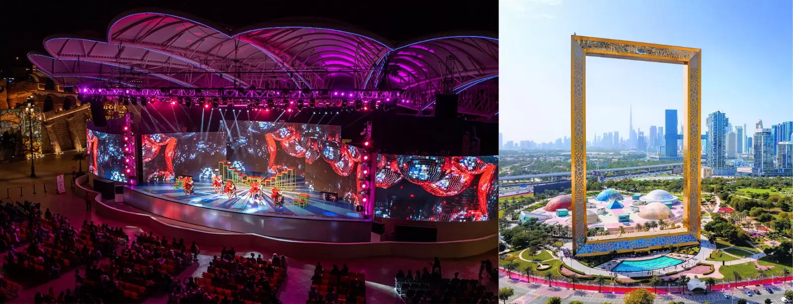 Combo: Global Village + Dubai Frame